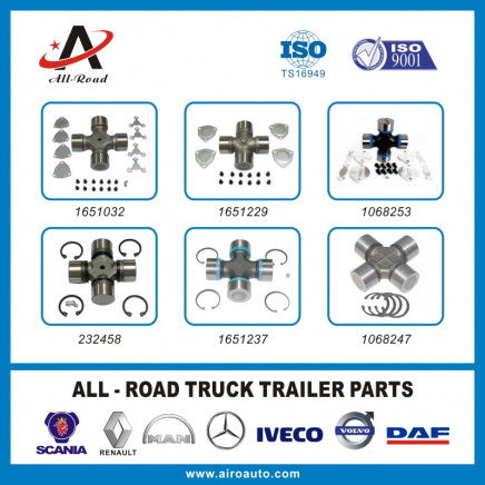 Volvo Truck Parts Cross Joint 1651032 1651229 1068253 232458 1651237 1068247