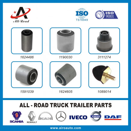 Volvo Truck Parts Rubber Bushing 1624486 1190030 3111274 1591039 1624605 1089014