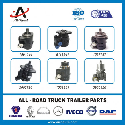 Volvo Truck Parts Steering Pump 1591014 8112341 1587787 5002728 1589231 3986328