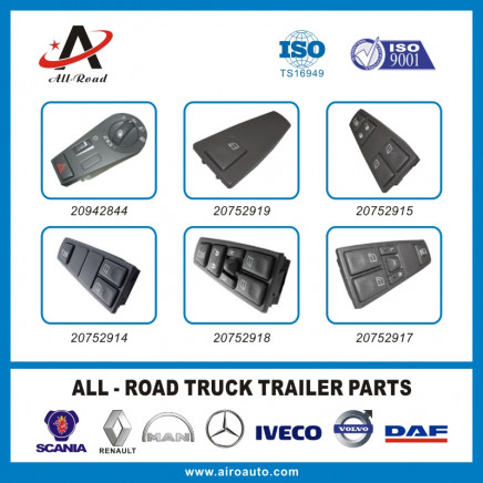 Volvo Truck Parts Window Bottom Switches 20942844 20752919 20752915 20752914 20752918 20752917
