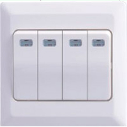 Wall Switches, Hotel Wall Switch 4gang2way