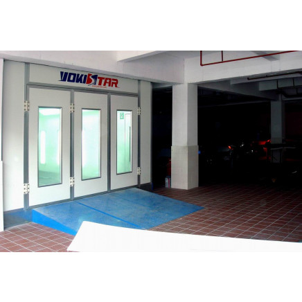 Water Based System Equipped Paint Box Car Painting Oven