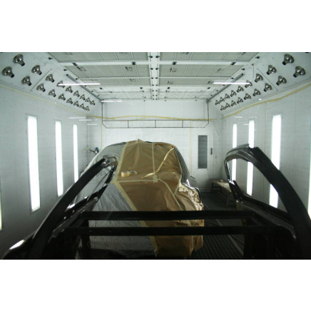 Waterborne Paint System Model Booth