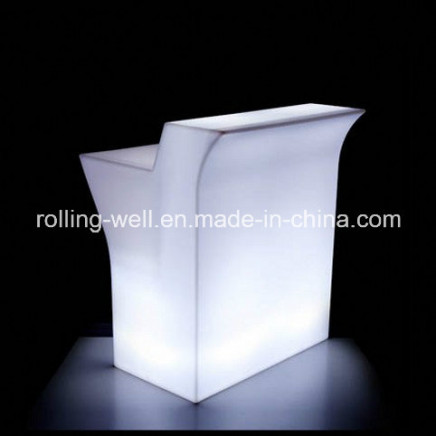 Waterproof Glowing Plastic Furniture LED Bar Counter
