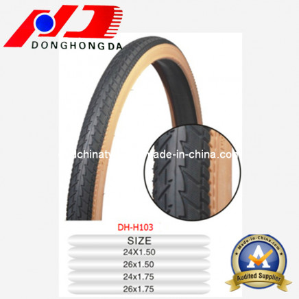 Wear Resisting Natural Rubber Bicycle Tire 24X1.75 26X1.75
