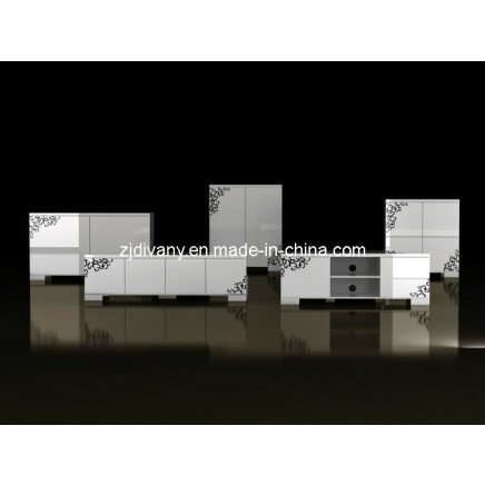 White High Glossy Cabinet (SM-D03A & B & C & D & E)