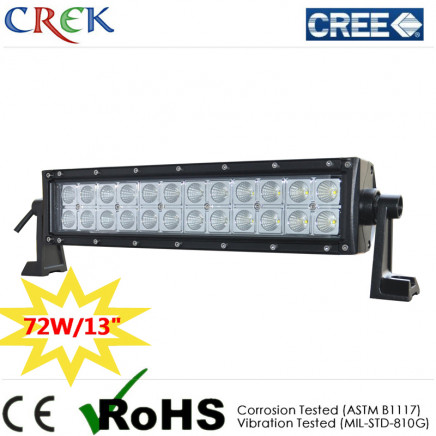 Wholesale 72W 13inch LED Light Bar for ATV/UTV/off Road Car/Mining