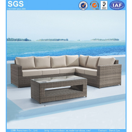 Wicker Sofa Outdoor Garden Patio Furniture PE Rattan Furniture