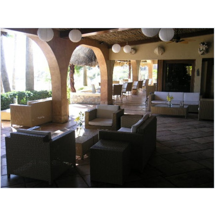 Wicker Woven PE Rattan Patio Sofa Furniture