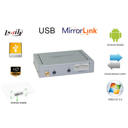 Wince Navi Box for Kenwood Monitor with USB Mirrorlink, Bluetooth