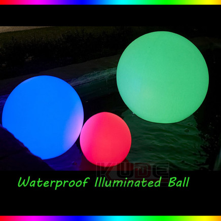 Wireless LED Ball Eyecatching Color Change Flating Balls