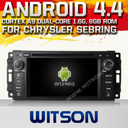 Witson Android 4.4 Car DVD for Chrysler Sebring with A9 Chipset 1080P 8g ROM WiFi 3G Internet DVR Support