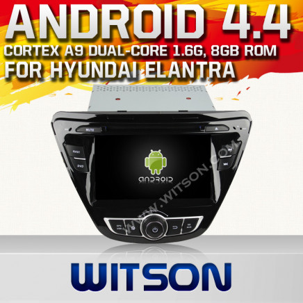 Witson Android 4.4 Car DVD for Hyundai Elantra 2013-2014 with A9 Chipset 1080P 8g ROM WiFi 3G Internet DVR Support