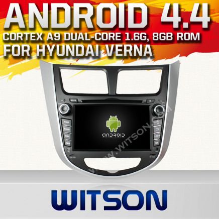 Witson Android 4.4 System Car DVD for Hyundai Solaris (W2-A7025)