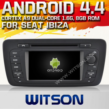 Witson Android 4.4 System Car DVD for Seat Ibiza 2013 (W2-A6524)