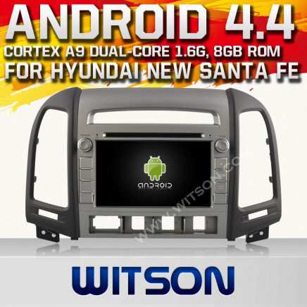 Witson Android O. S. 4.4 Version Car DVD for Hyundai New Santa Fe (W2-A7028)
