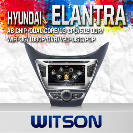 Witson Car Audio with GPS for Hyundai Elantra (2011-2012) (W2-C092)