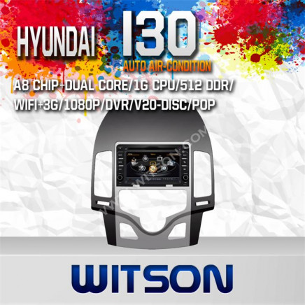 Witson Car DVD Player with GPS for Hyundai I30 (2007-2011) Auto Air-Condition (W2-C043)