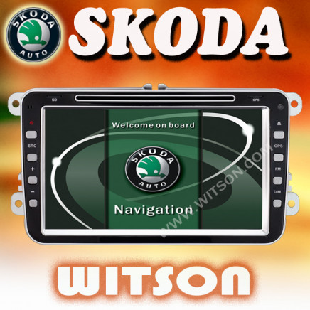 Witson Car DVD for Skoda Octavia II/Octavia III (W2-D9235S)