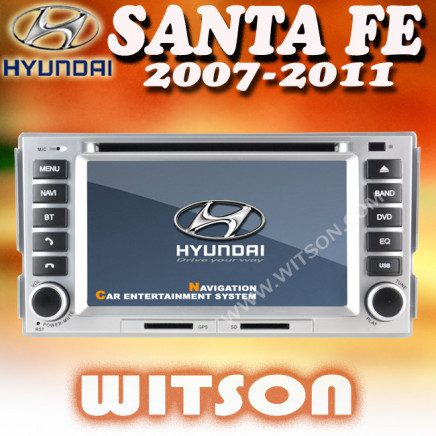 Witson Car DVD with GPS for Hyundai Santa Fe