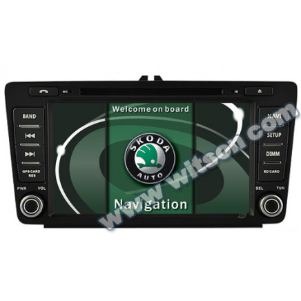 Witson Special Car DVD Player GPS for Skoda Octavia (W2-D9865S)