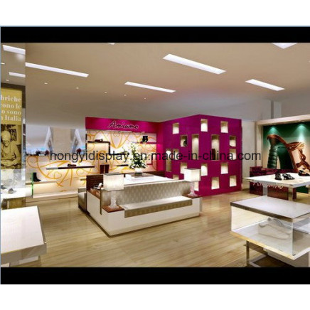 Woman Shoe Store Display Rack Shelf Shoe Shop Design