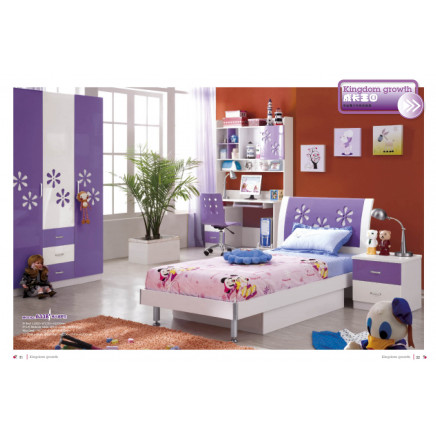 Wooden Bed for Kids Bedroom Furniture (JB-633)