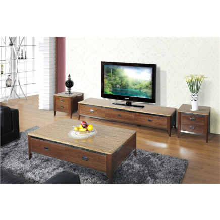 Wooden Conner Coffee Table Furniture