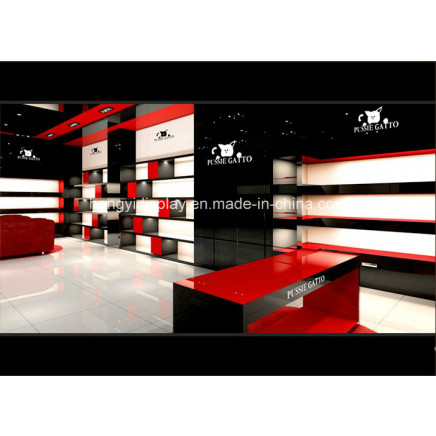 Wooden Furnitures Shop/Store/Mall Design Women in Shoes