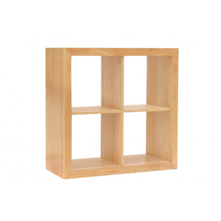 Wooden Showcase, Bookshelf, Cube, Oak Cabinet (KUBE1022)