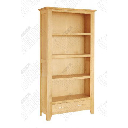 Wooden Solid Oak Large Bookcase Bookshelf