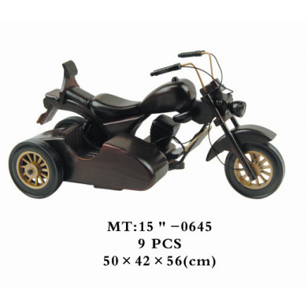 Wooden Toy Motorcycle Model for Adults and Kids