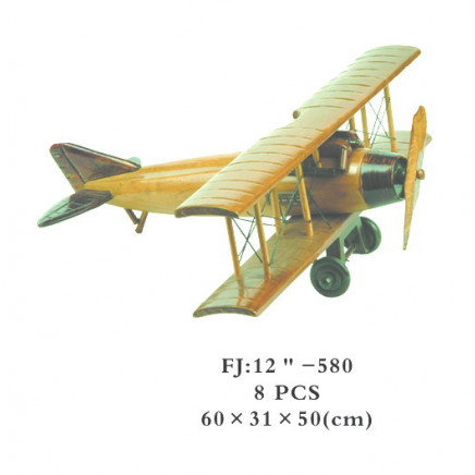 Wooden Toy Plane Model for Adults and Kids