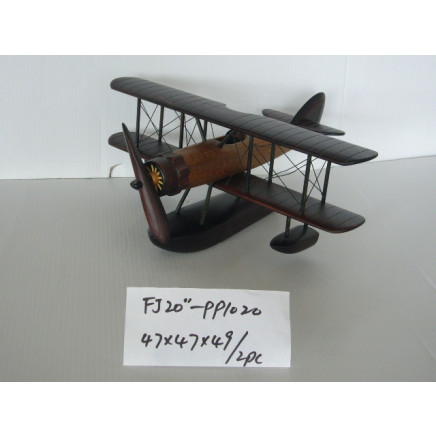 Wooden Toy Plane Model for Adults and Kids