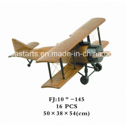 Wooden Toy Plane Model for Adults and Kids