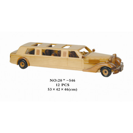 Wooden Toy Truck Model for Adults and Kids