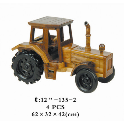 Wooden Toy Truck Model for Adults and Kids