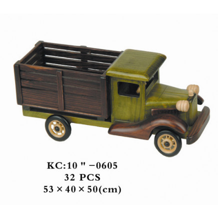 Wooden Toy Truck Model for Adults and Kids