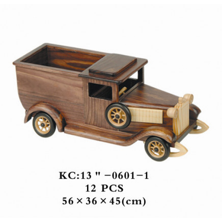 Wooden Toy Truck Model for Adults and Kids