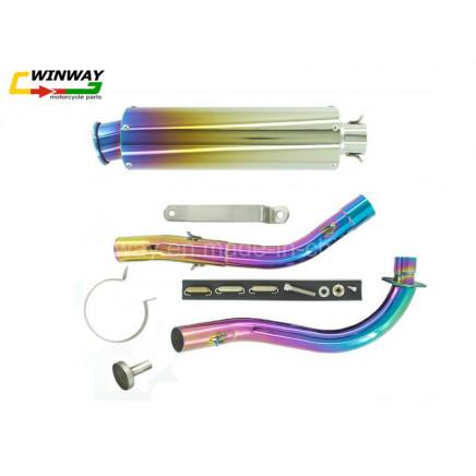 Ww-7310 Motorcycle Muffler, Motorcycle Exhaust Pipe, Motorcycle Part
