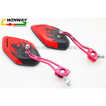 Ww-7536, CNC Rear-View Mirror Set, Motorcycle Mirror, Motorcycle Part