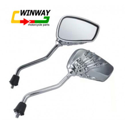 Ww-7542 CNC Rear-View Mirror Set, Motorcycle Mirror, Motorcycle Part