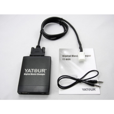 Yatour Car Digital CD Changer (Car Radio Adapter USB SD AUX Interface)