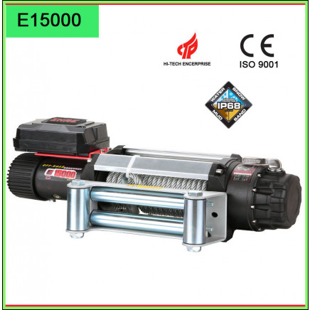 Zhme Electric Winch Wireless Remote Control with 12V/24V DC E15000