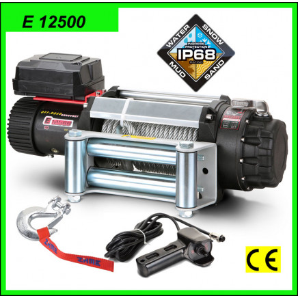 Zhme Recovery Electric Winches E 12500 with High Performance Motor