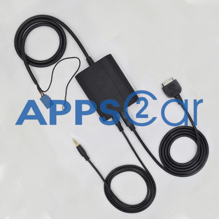 for iPhone iPod Aux Adapter Interface VW Audi RCD 200 210 300 (IPD2-VW03)