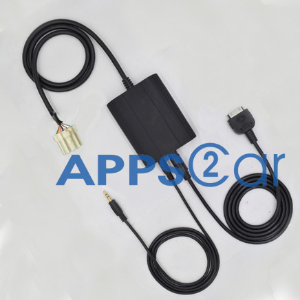 for iPod iPhone MP3 CD Aux Adapter for Mazda Mx5 SPD MPV Cx7 Rx8 Tribute (IPD2-MAZ05)
