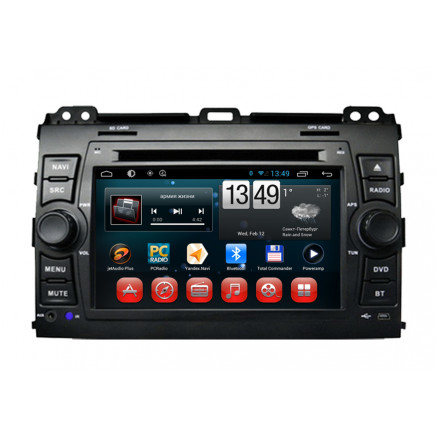 in Car Entertainment System DVD GPS for Toyota Old Prado 120
