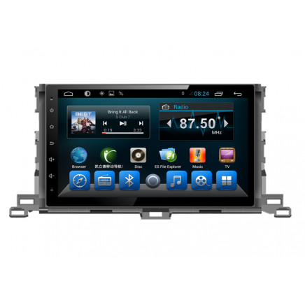 in Car GPS Navigation System for Toyota Highlander (AST-1027)