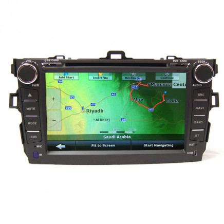 in Dash Car Mutlimedia Original for Toyota Corolla